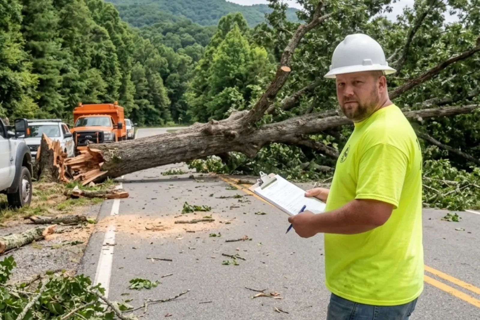 Hyler's Tree Service and Grading project